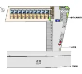 ★手数料０円★江別市野幌美幸町　月極駐車場（LP）